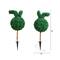 2ft. UV Resistant Artificial Easter Bunny Boxwood Topiary with Integrated Ground Stake (Indoor/Outdoor) - Set of 2